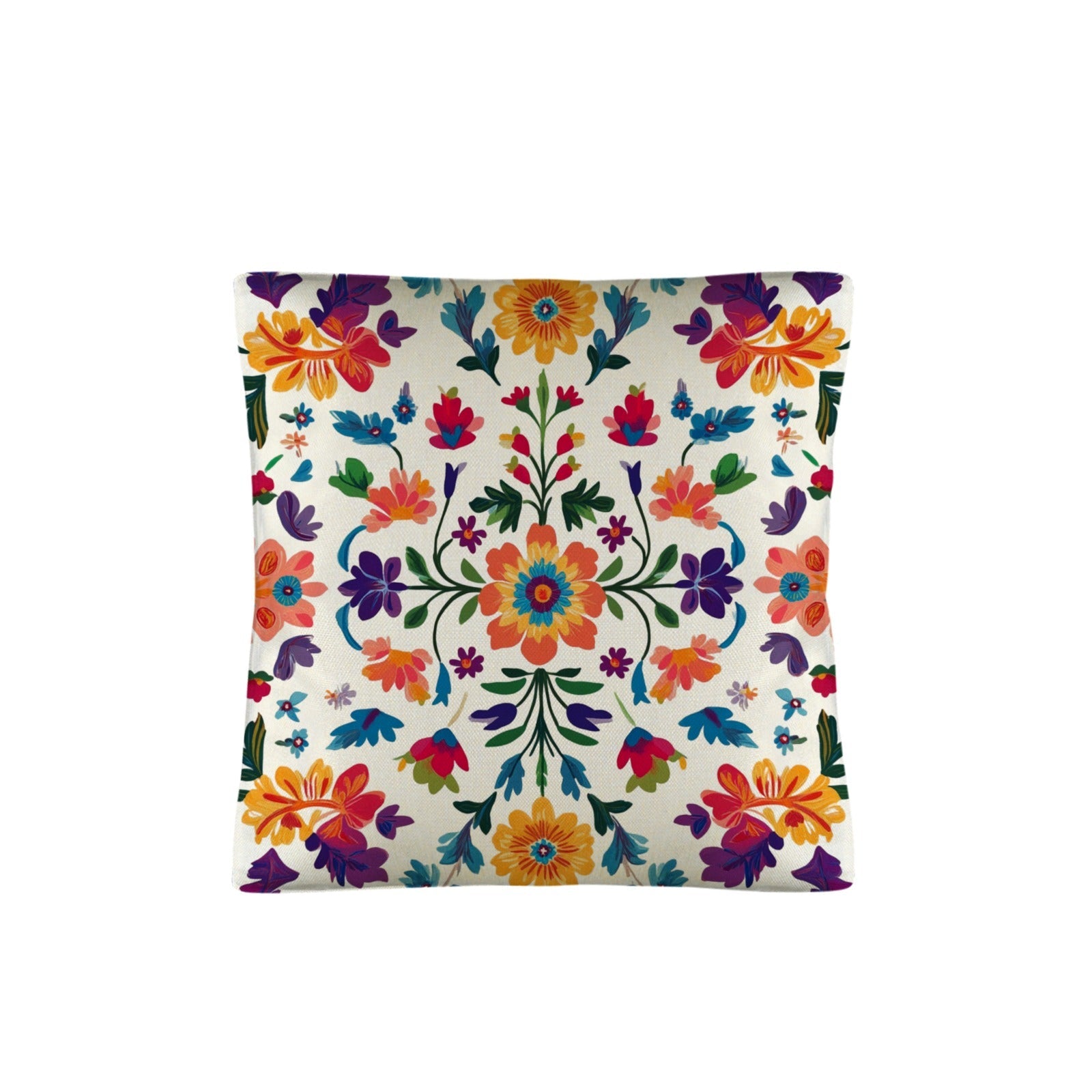 Baha Ranch Colores de Mexico Floral Pillow Case Custom Pillow Case Made in America