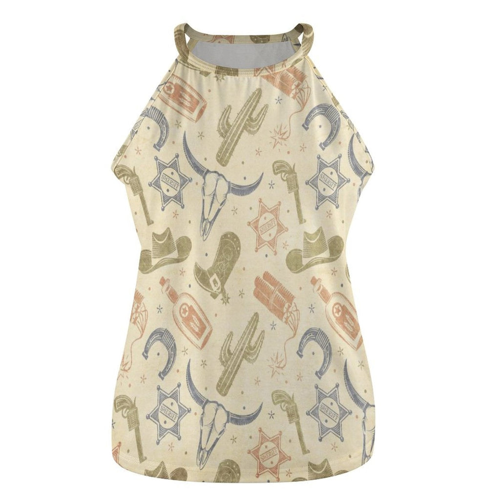 Baha Ranch Western Symbols Tank Top