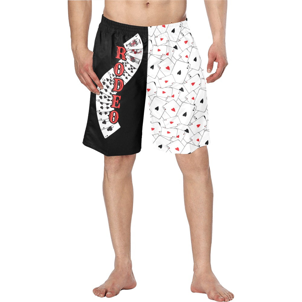 Baha Ranch Rodeo Vegas Mens Western Swim Trunks Shorts