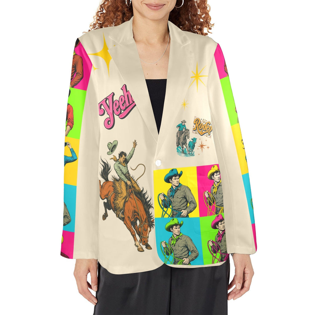 Baha Ranch The Last Roundup Blazer in Beige
