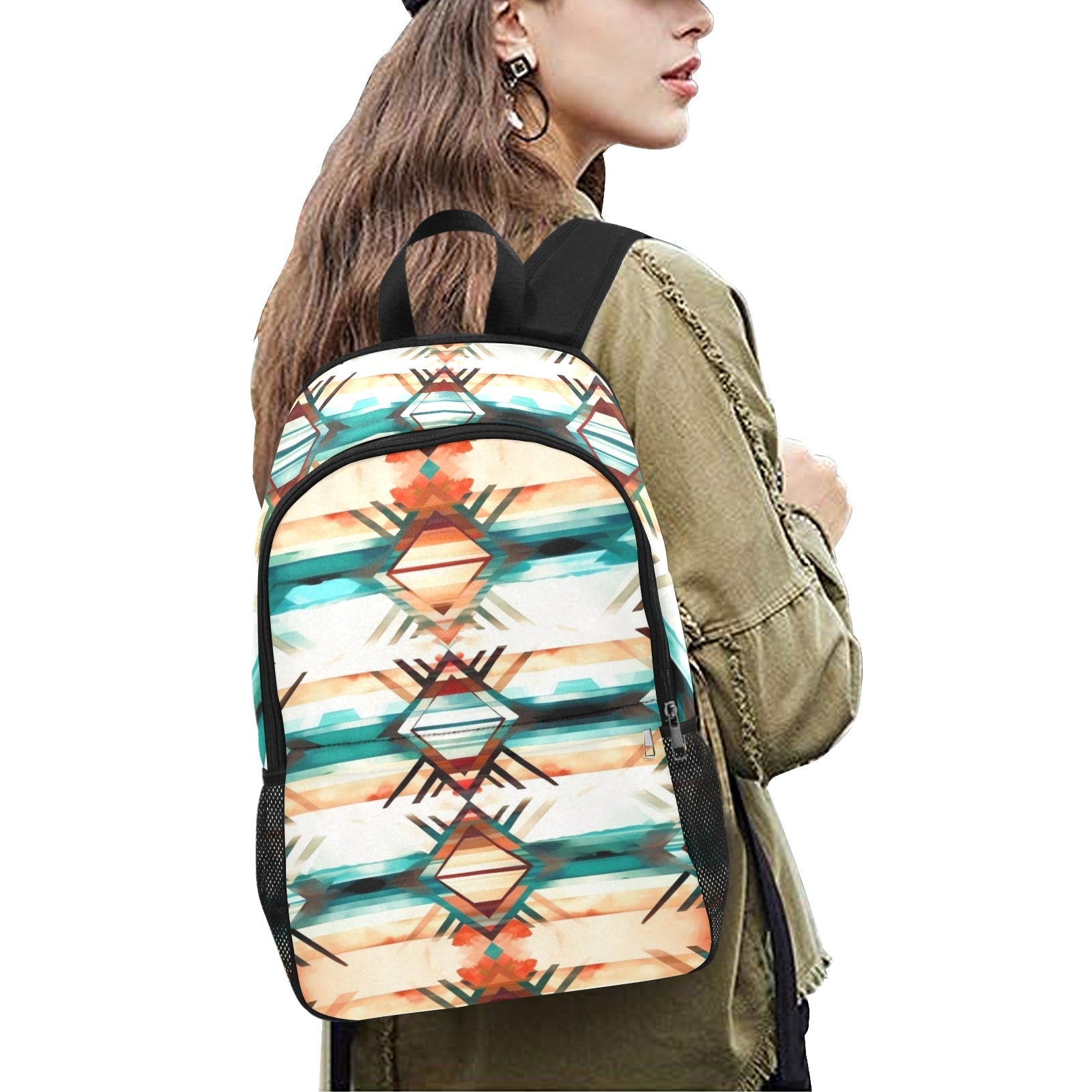 Baha Ranch Diamond Aztec Backpack