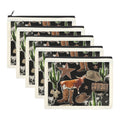 Baha Ranch Western Cosmetic Bag Pack of 5 Made in America
