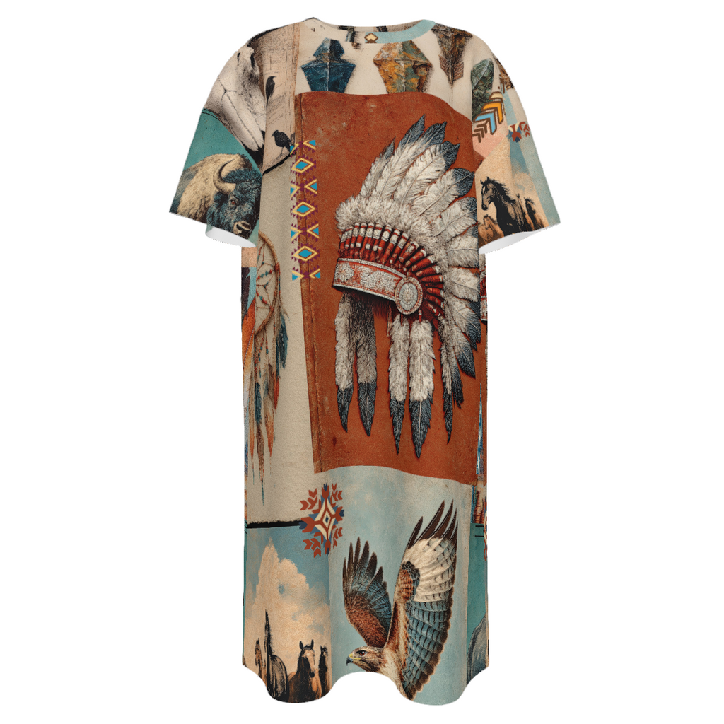 Baha Ranch Bohemian Dreams T Shirt Dress or Sleep Shirt