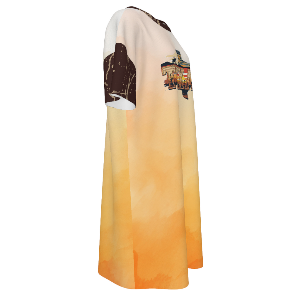 Baha Ranch Texas T Shirt Dress or Sleep Shirt