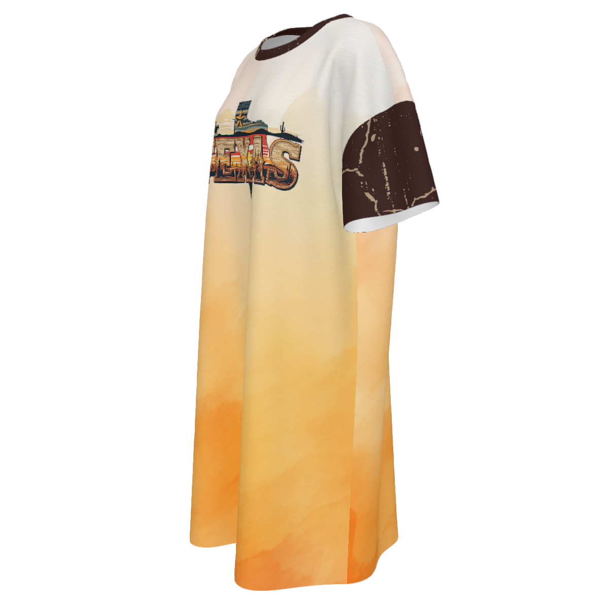 Baha Ranch Texas T Shirt Dress or Sleep Shirt