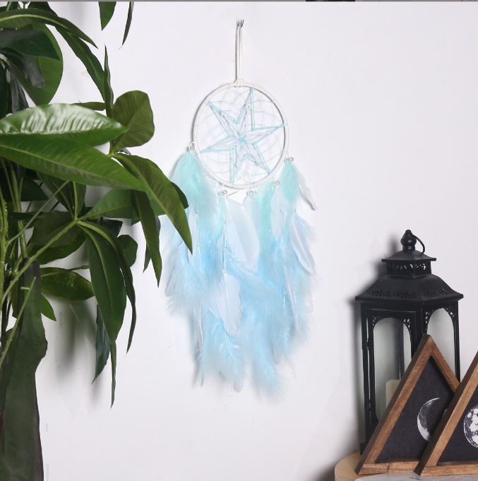 Creative Dream Catcher pentagram Dream Catcher Home Decoration Dream Catcher Wall Hanger Wall Hanger