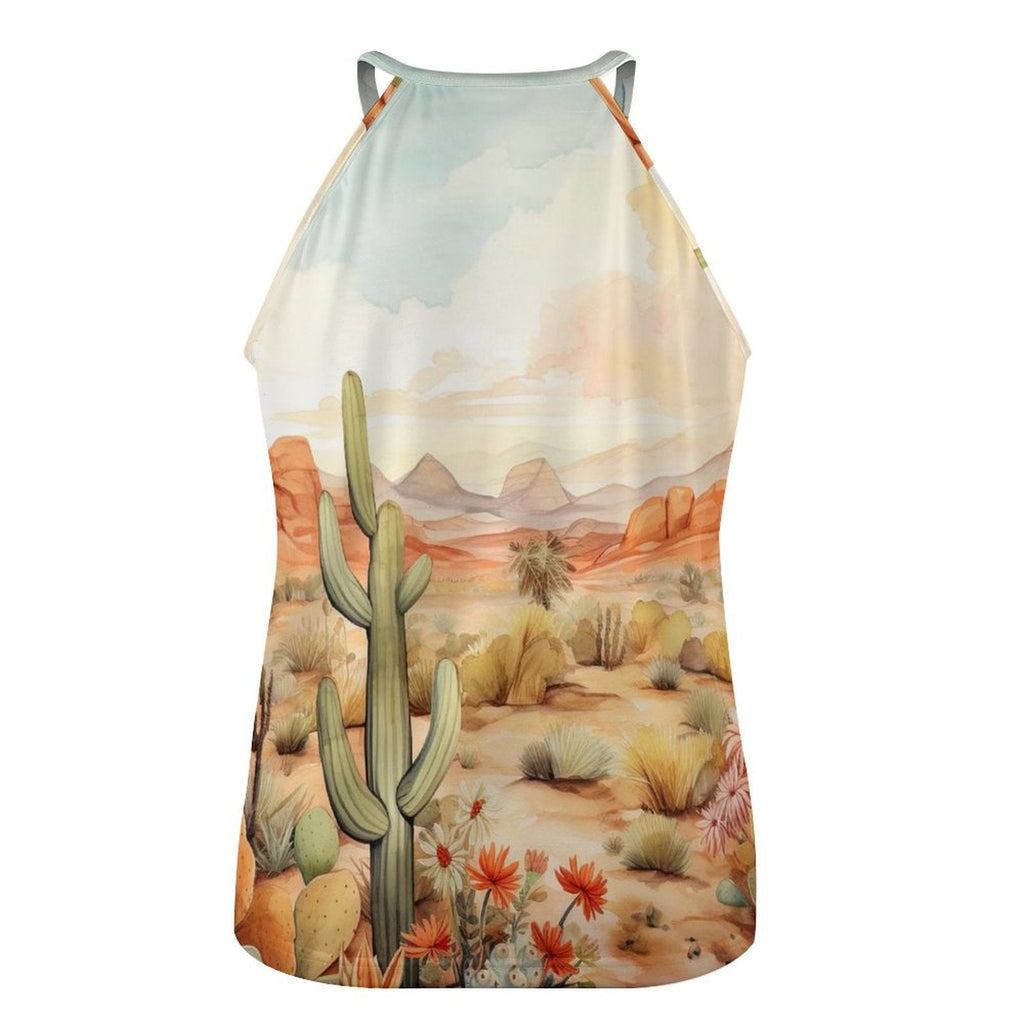 Baha Ranch Cactus Desert Women's Tank Top