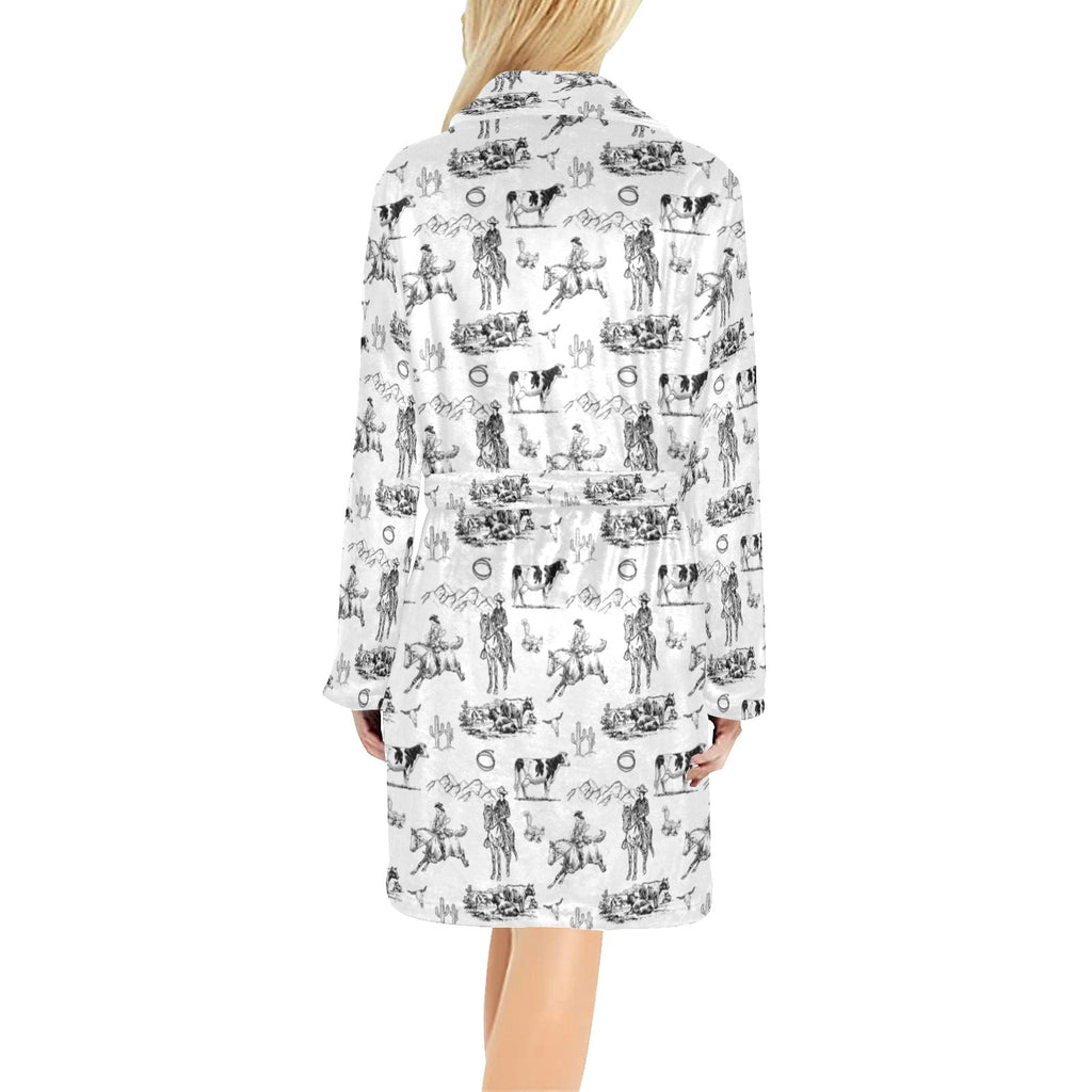 Baha Ranch Ranch Life Women's Western Bath Robe