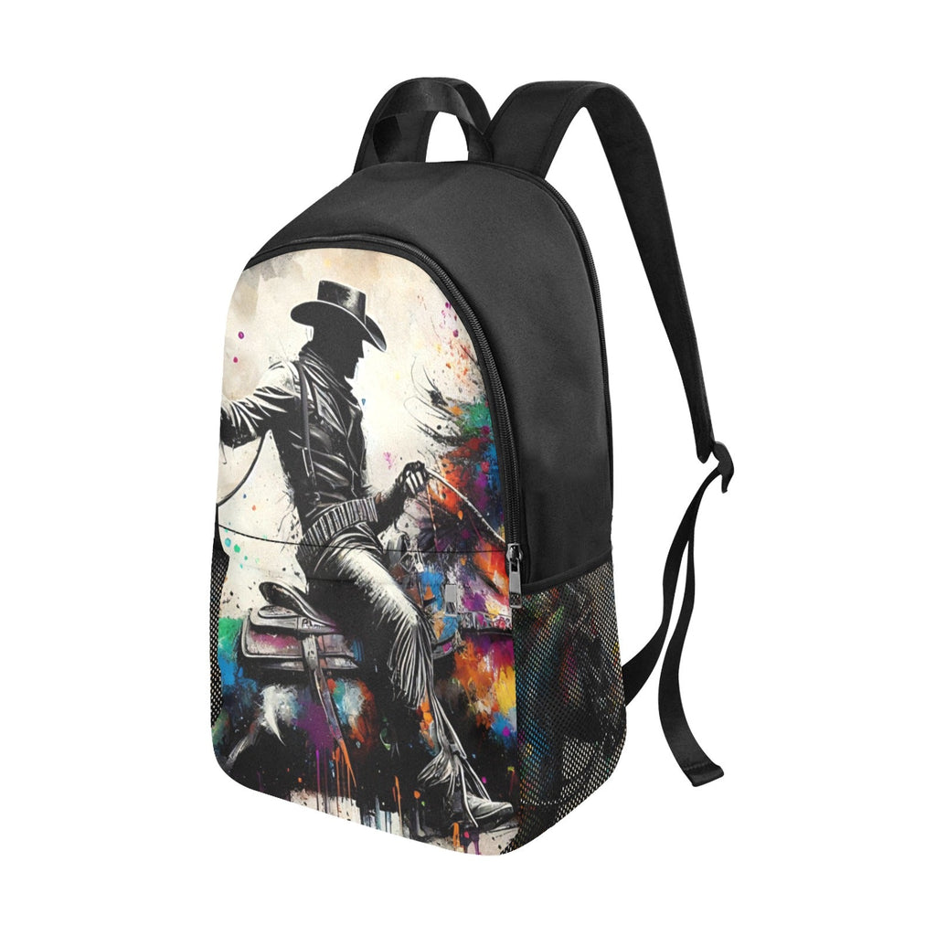 Baha Ranch Watercolor Cowboy Backpack