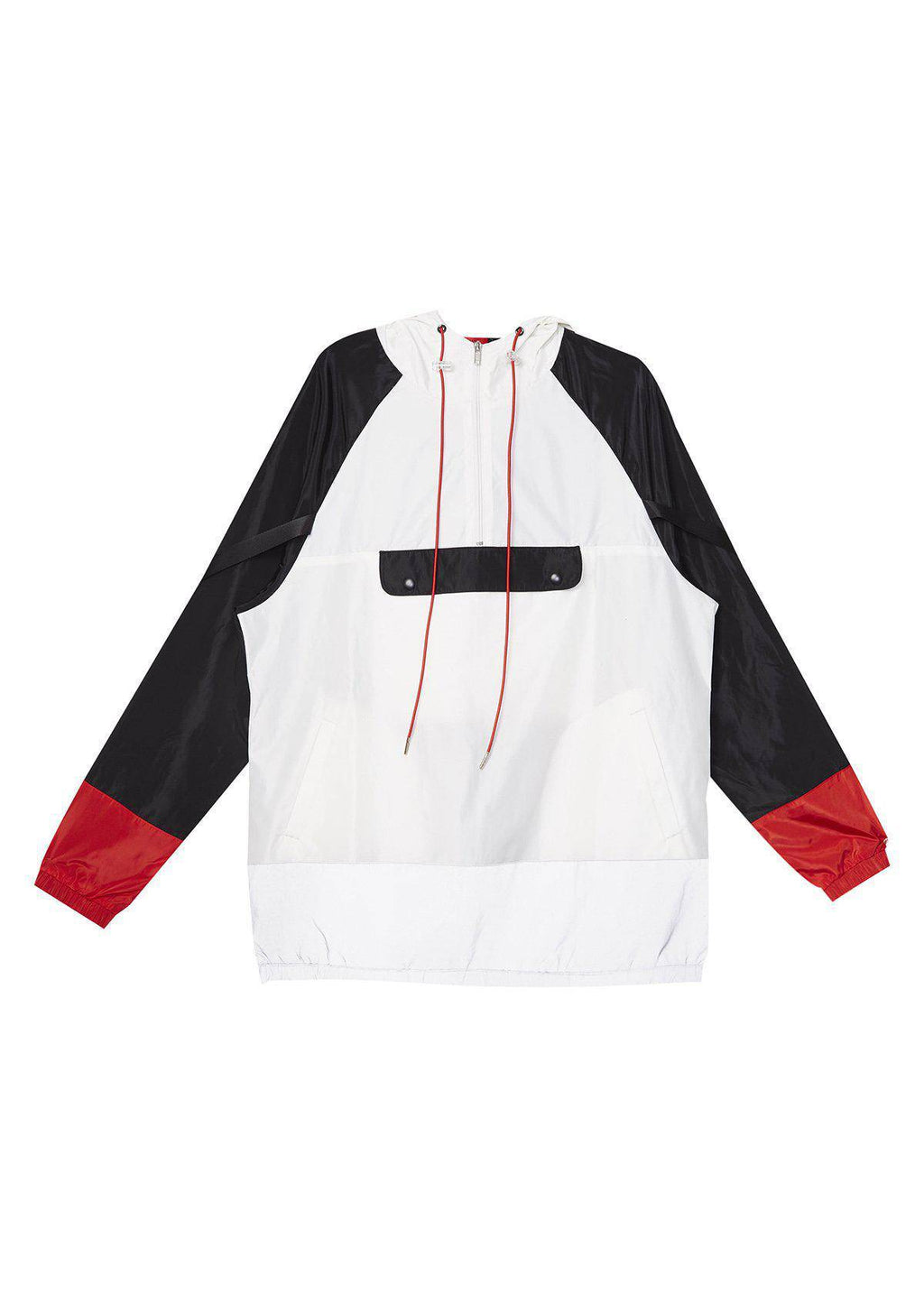 Men's Glow in the Dark Anorak in White - Blank State