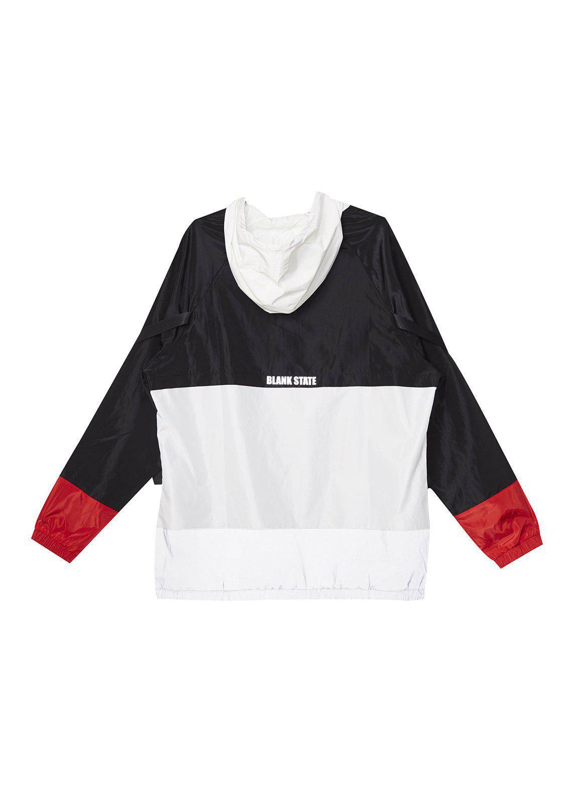 Men's Glow in the Dark Anorak in White - Blank State
