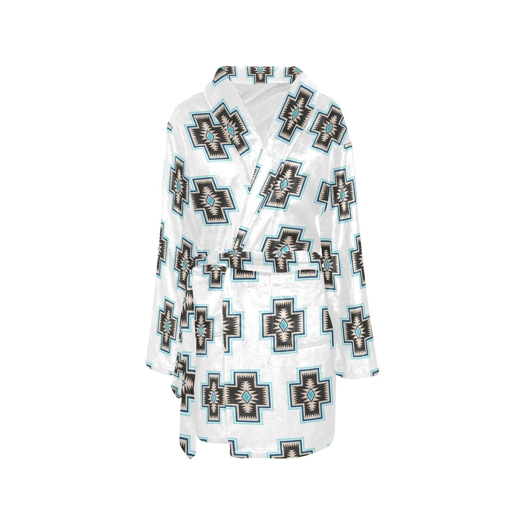 Baha Ranch Southwestern Cross Women's Western Bath Robe