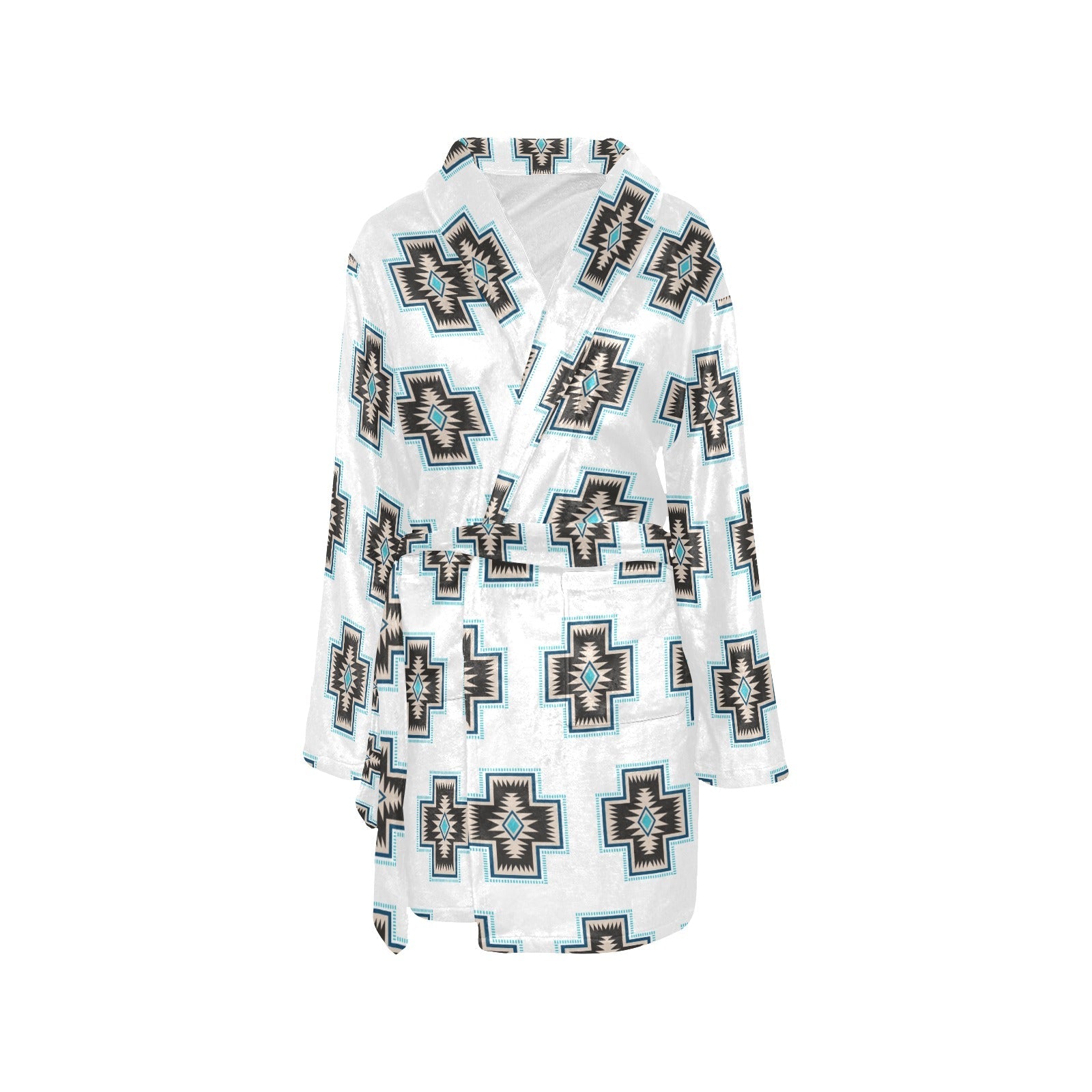Baha Ranch Southwestern Cross Women's Western Bath Robe