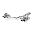Akrapovic 17-18 Porsche Panamera Turbo Evolution Line Cat Back (Titanium) (Tips Not Incl.) S-PO/TI/9H