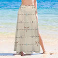 Baha Ranch Barbed Wire Swim Beach Skirt Coverup