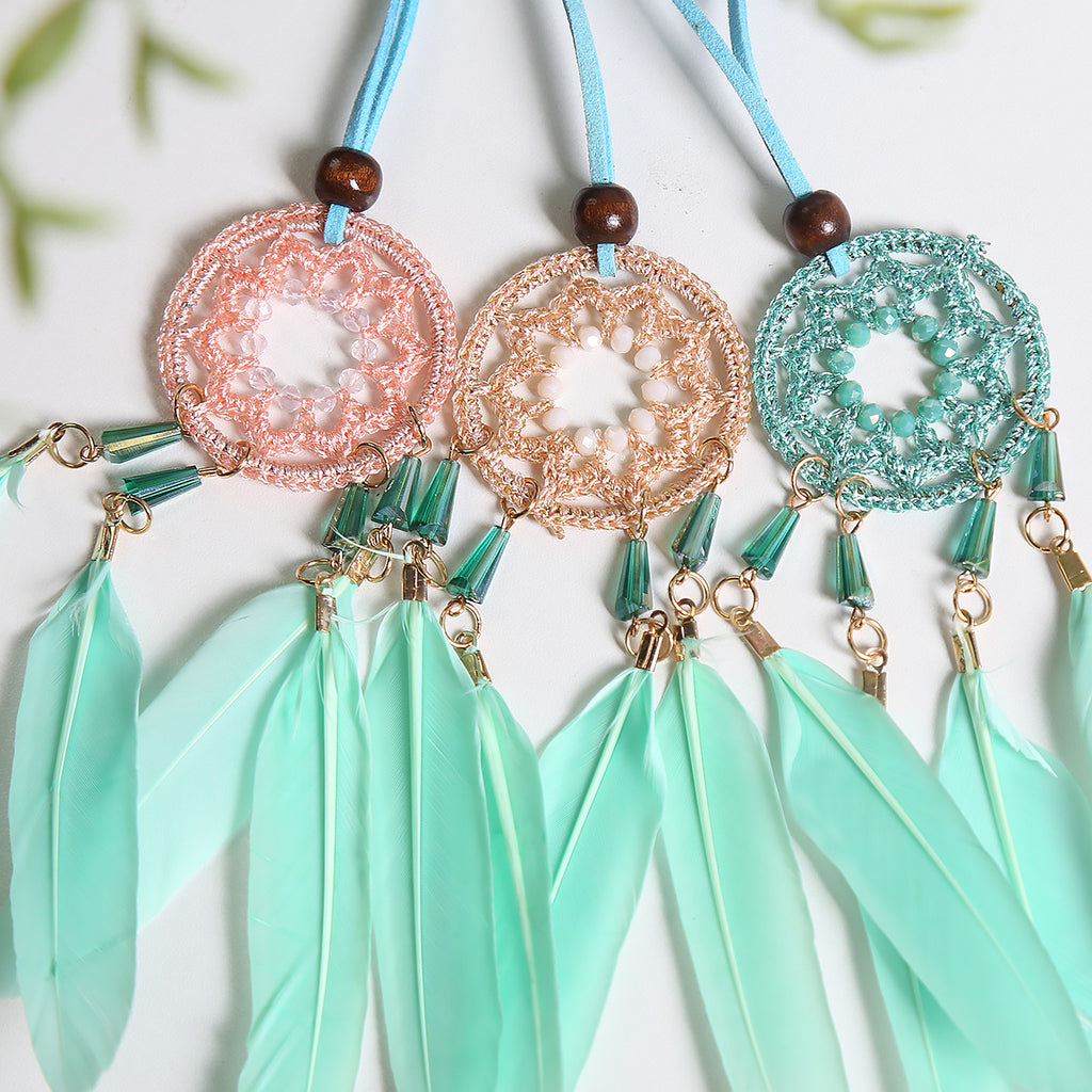 Sweet Style Dream Catcher Car Pendant Dream Catcher Car Pendant Gift Unisex Pendantnt