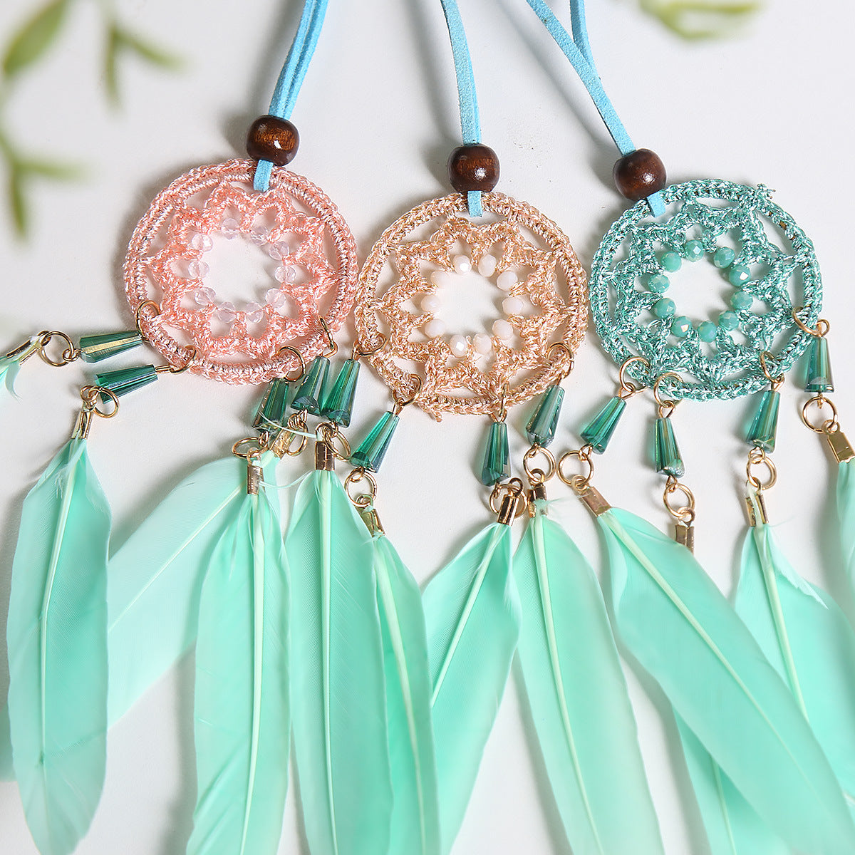 Sweet Style Dream Catcher Car Pendant Dream Catcher Car Pendant Gift Unisex Pendantnt