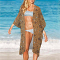 Baha Ranch Western Things Duster Kimono Coverup