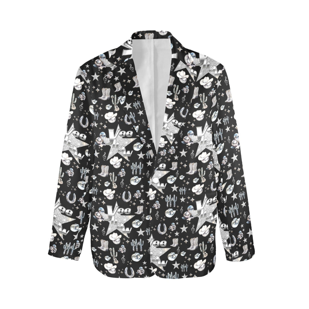 Baha Ranch Rhinestone Cowgirl Yeehaw Blazer Women's Blazer