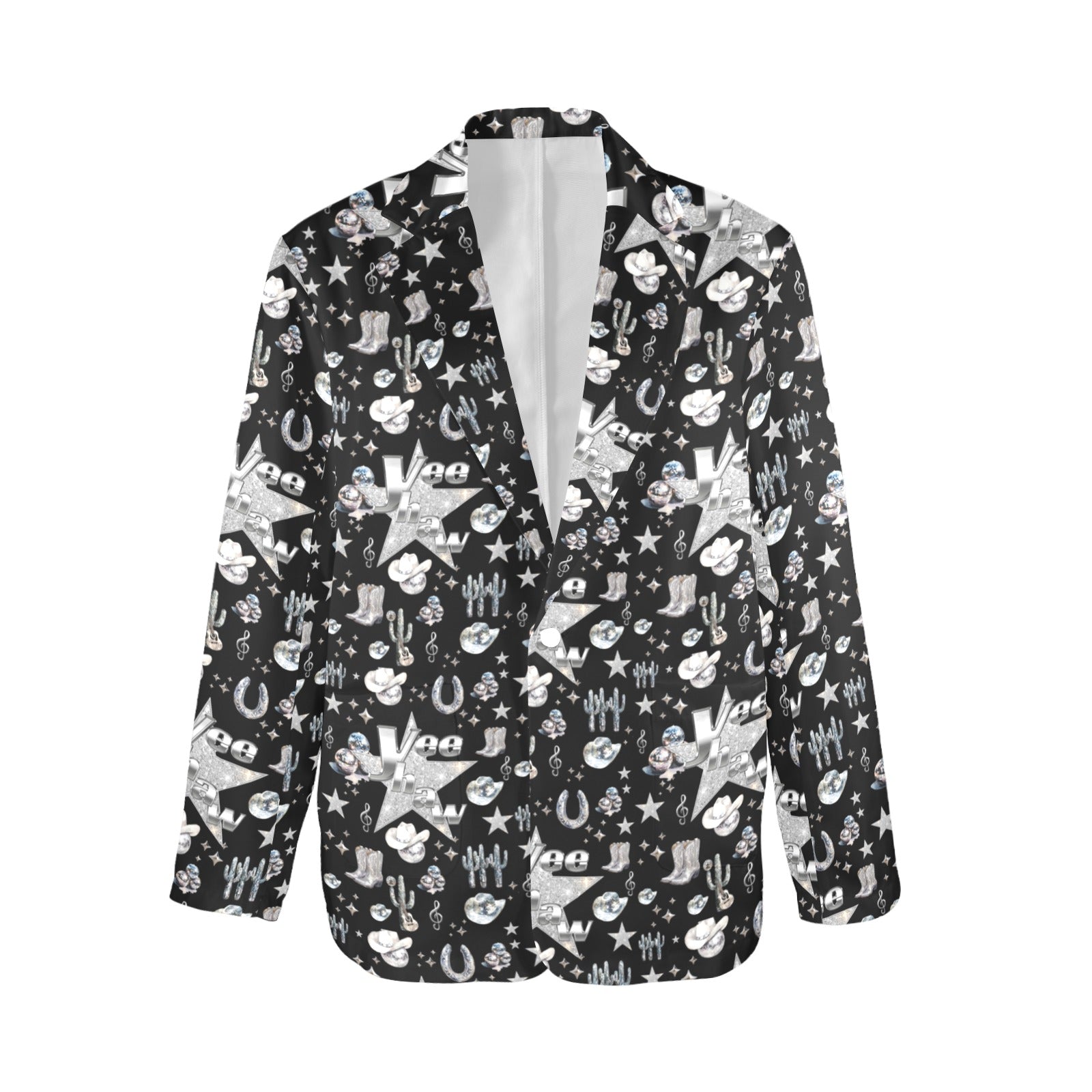 Baha Ranch Rhinestone Cowgirl Yeehaw Blazer Women's Blazer