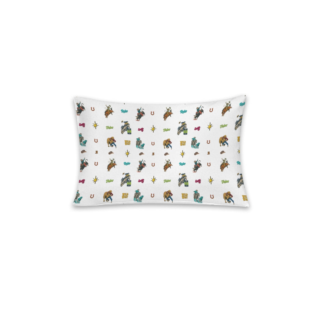 Baha Ranch the Last roundup Collage Pillow Case Made in America
