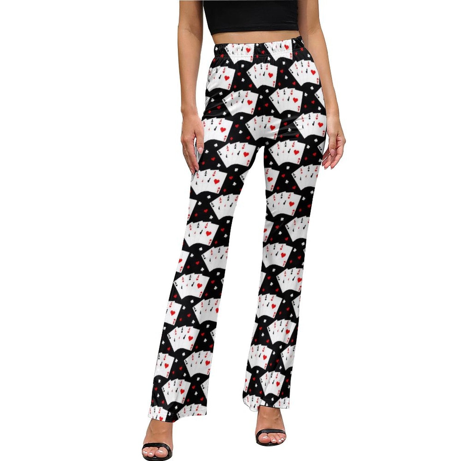 Baha Ranch Vegas Casino Gambling Flare Pants
