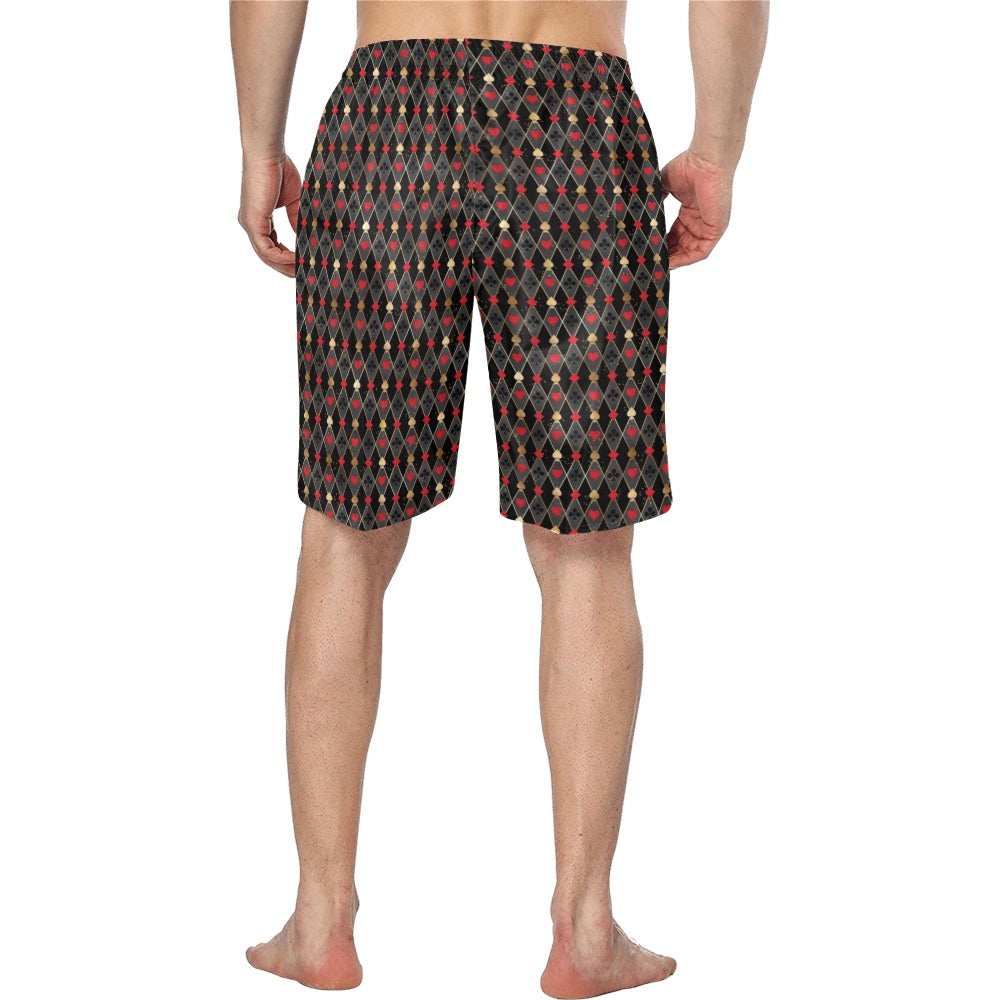 Baha Ranch Rodeo Vegas Men's Western Swim Trunks Shorts