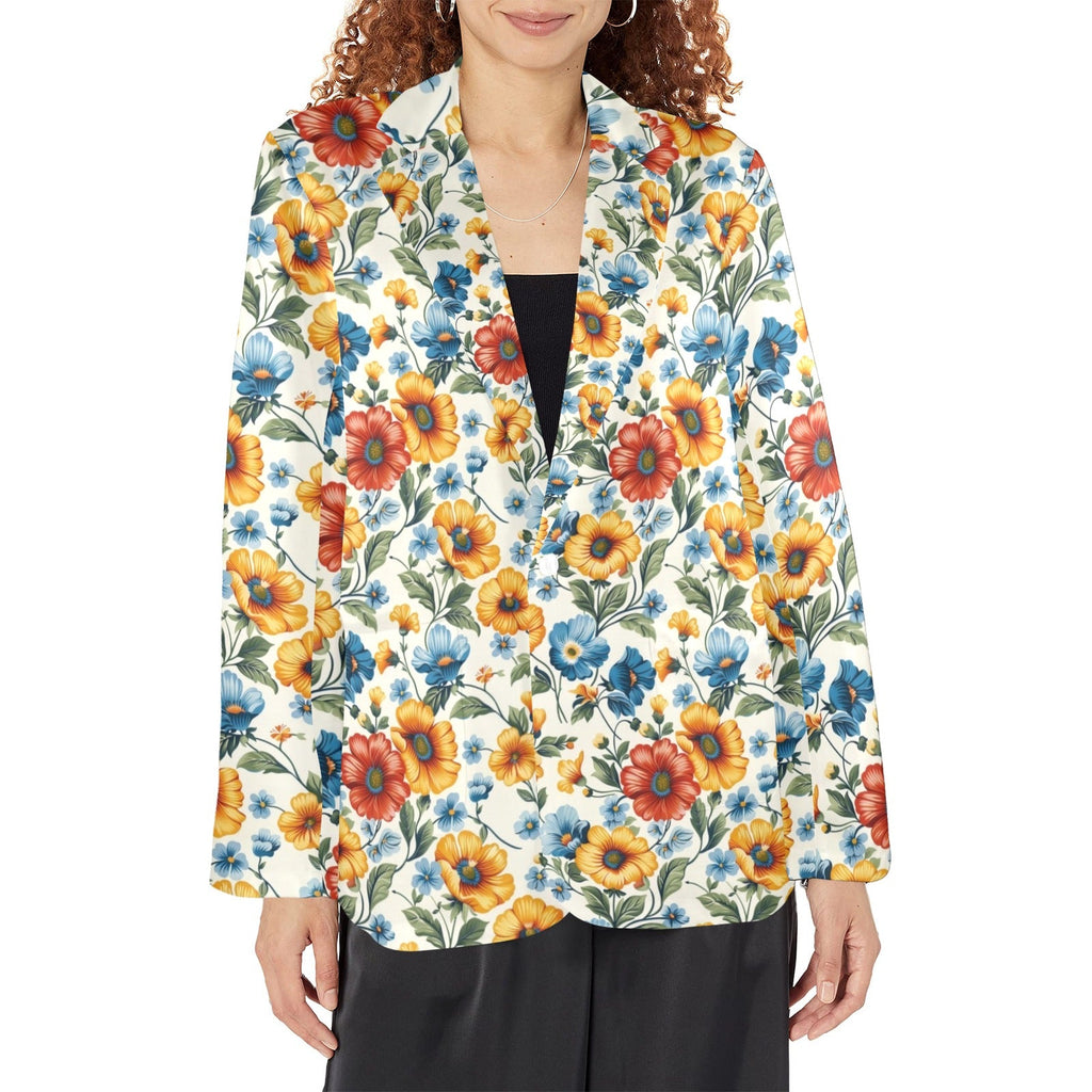 Colores de Mexico Spring Mexico Florals Blazer