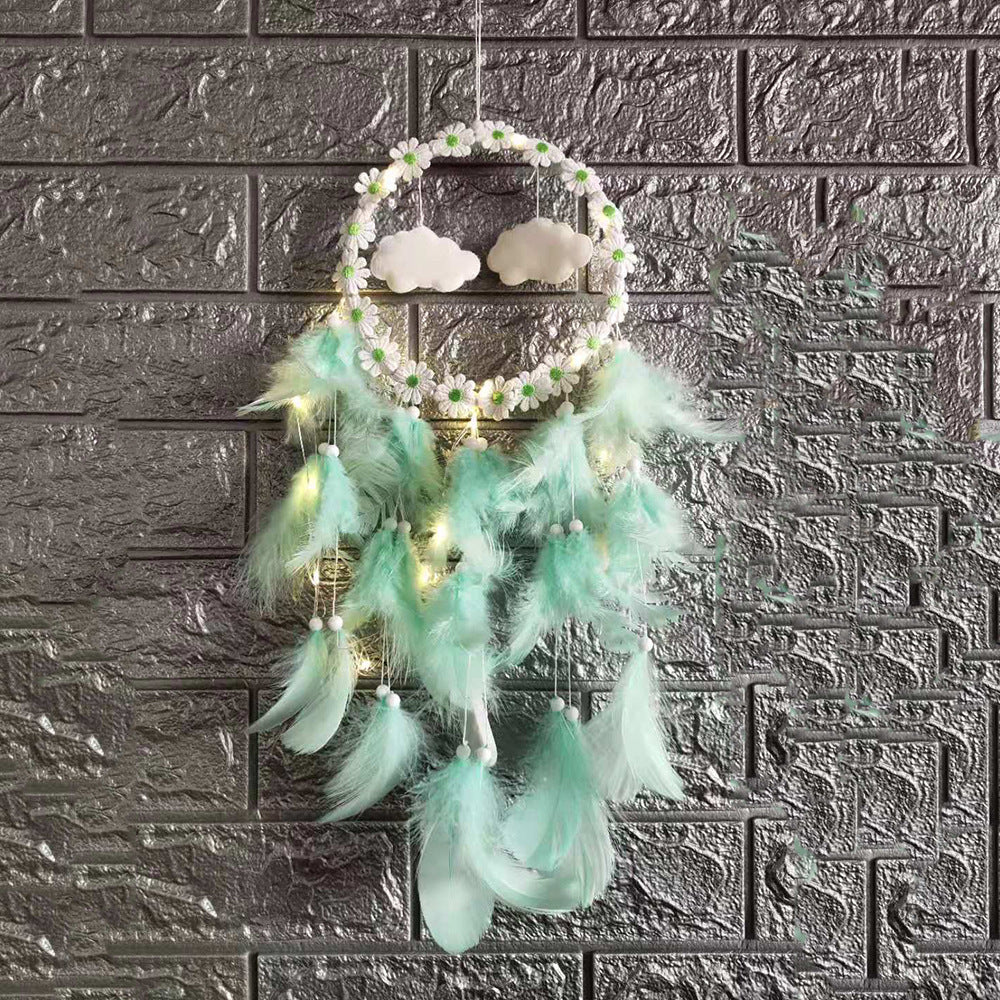 Christmas Lantern Dream Catcher Creative Light String Cloud Dream Catcher Car Dream Catcher Home Lantern Dream Catcher