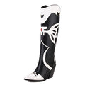 Western Cowboy Women's Knee High Boots Pointed Toe Crude Heel Slip On Female Embroidered Party Long Boots Women Shoes