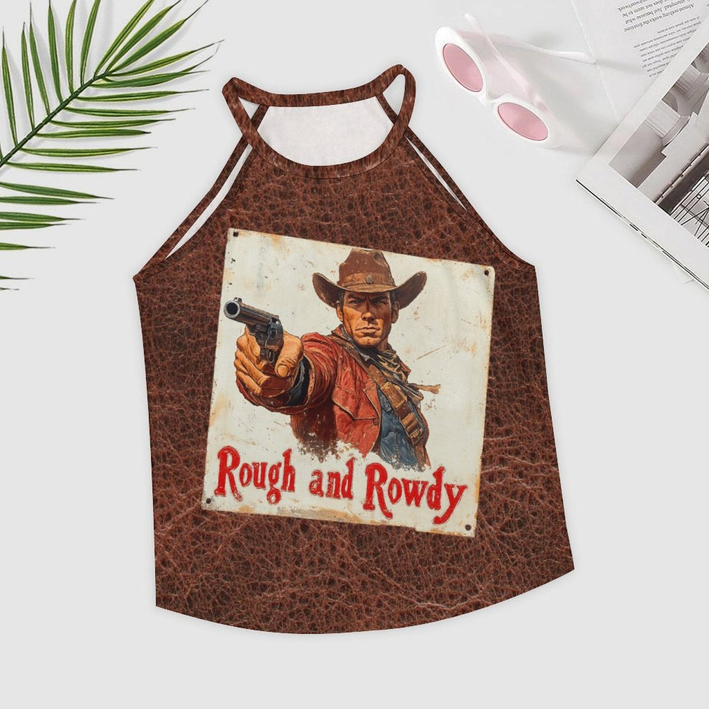 Baha Ranch Rough and Rowdy Vintage Western Tank
