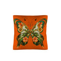 Baha Ranch Retro Floral Butterfly Pillow Case Made in America