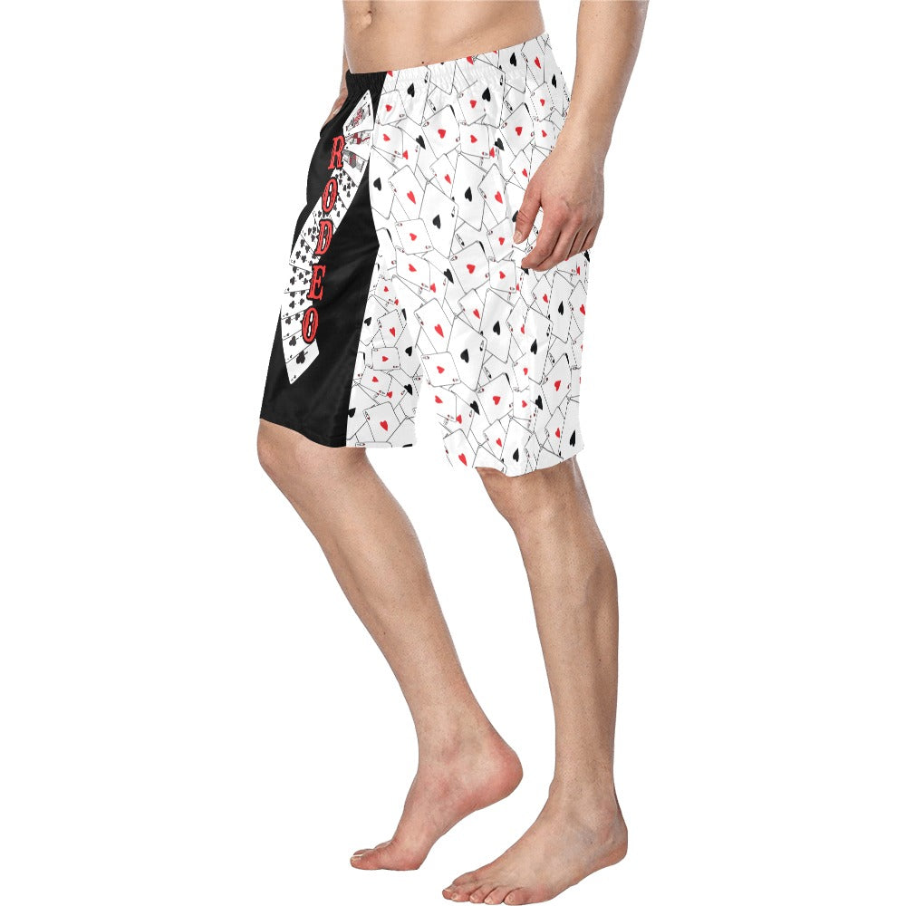 Baha Ranch Rodeo Vegas Mens Western Swim Trunks Shorts