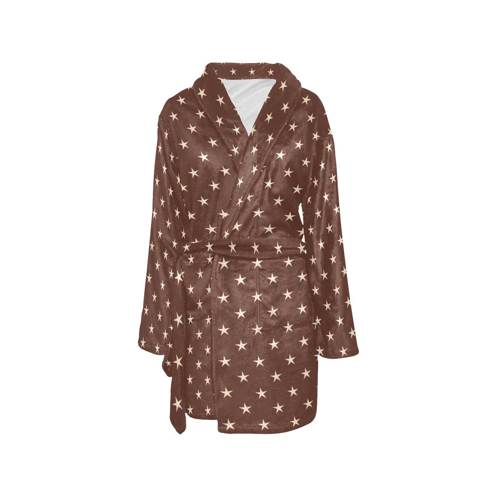 Baha Ranch Cowgirl Says God Bless Women's Western Bath Robe