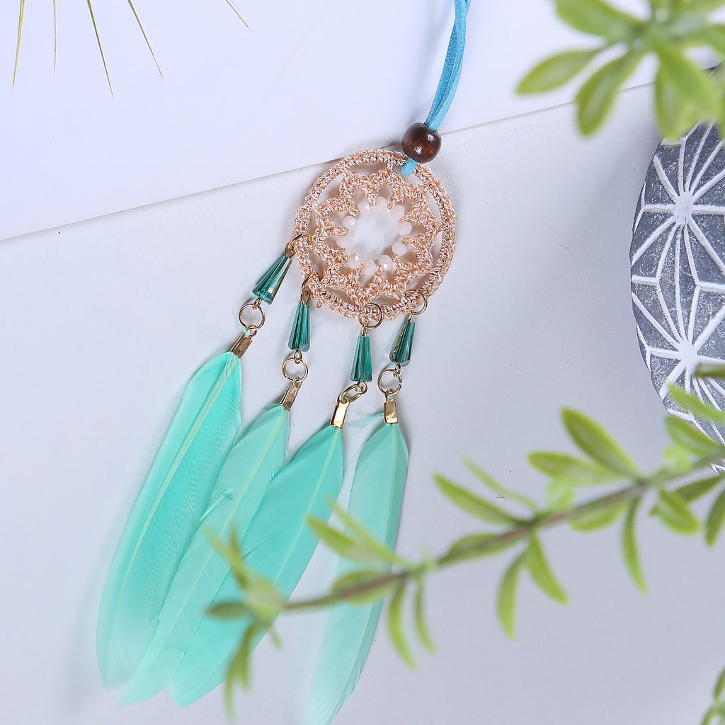 Sweet Style Dream Catcher Car Pendant Dream Catcher Car Pendant Gift Unisex Pendantnt