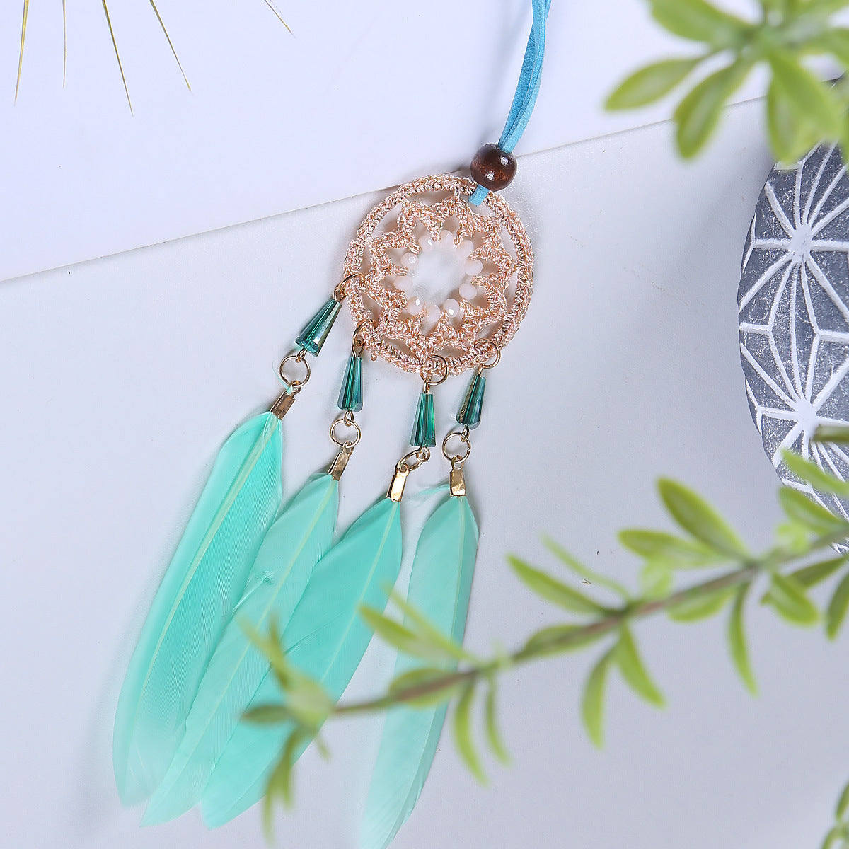 Sweet Style Dream Catcher Car Pendant Dream Catcher Car Pendant Gift Unisex Pendantnt