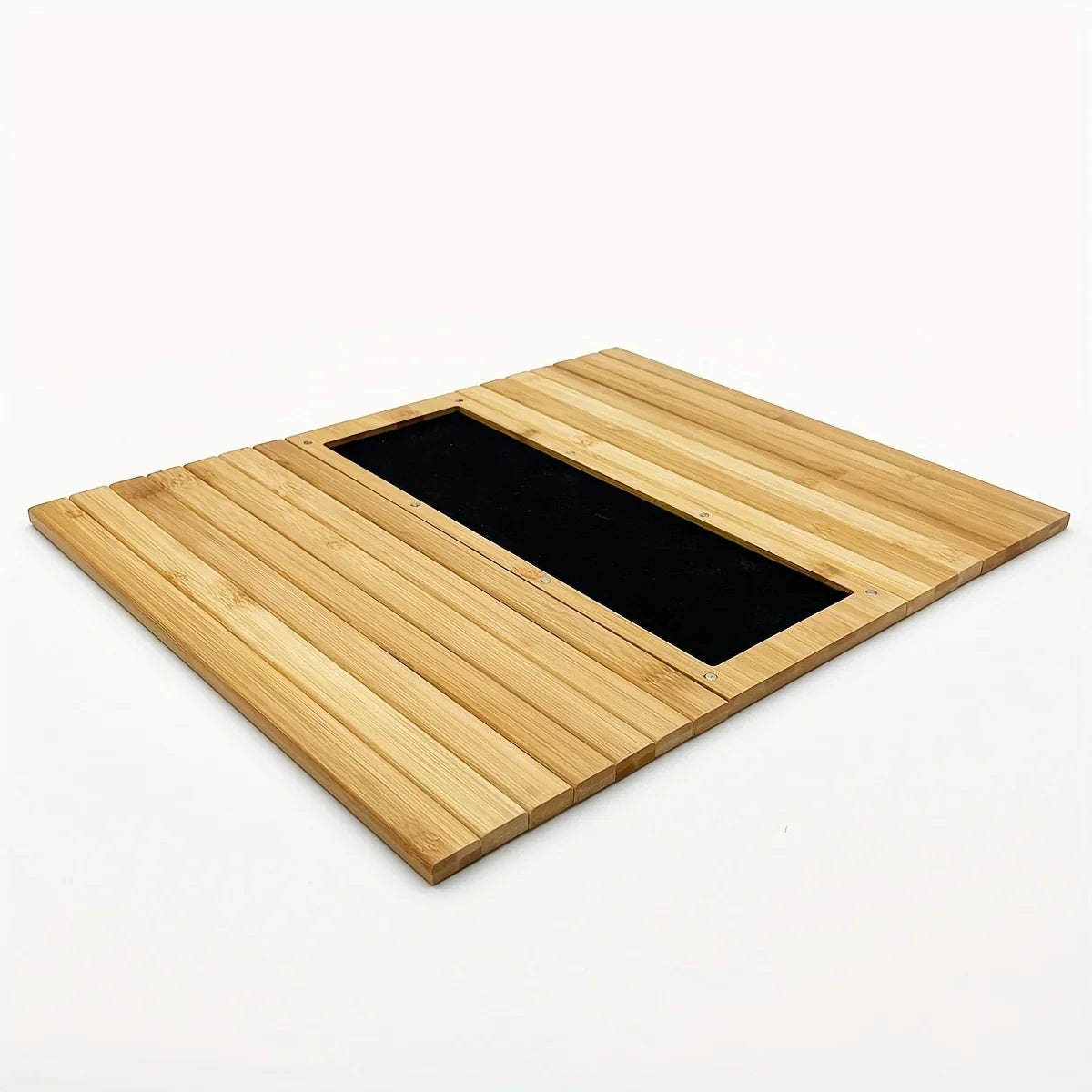 Bamboo Sofa Armrest Tray with Removable Organizer for Couch Lovers