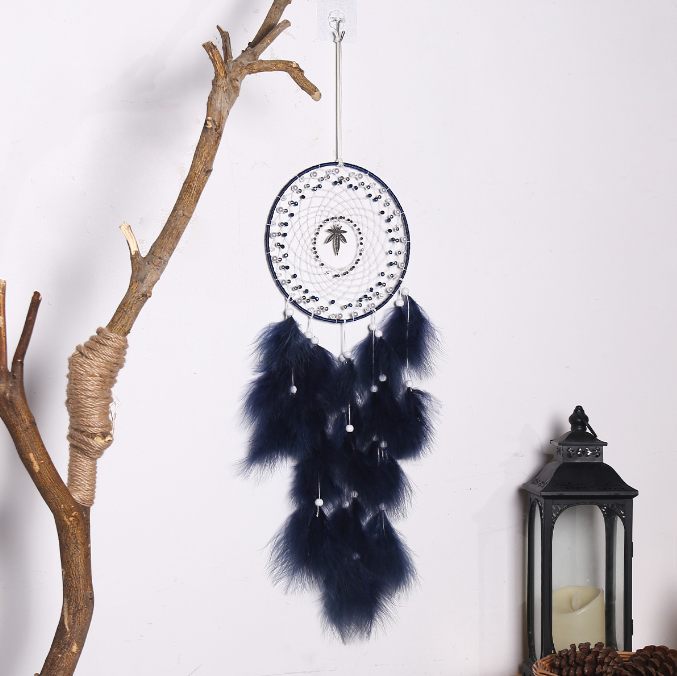 Forest series dream catcher pendant Maple leaf home decoration pendant Dream catcher wholesale Black Forest Dream catcher