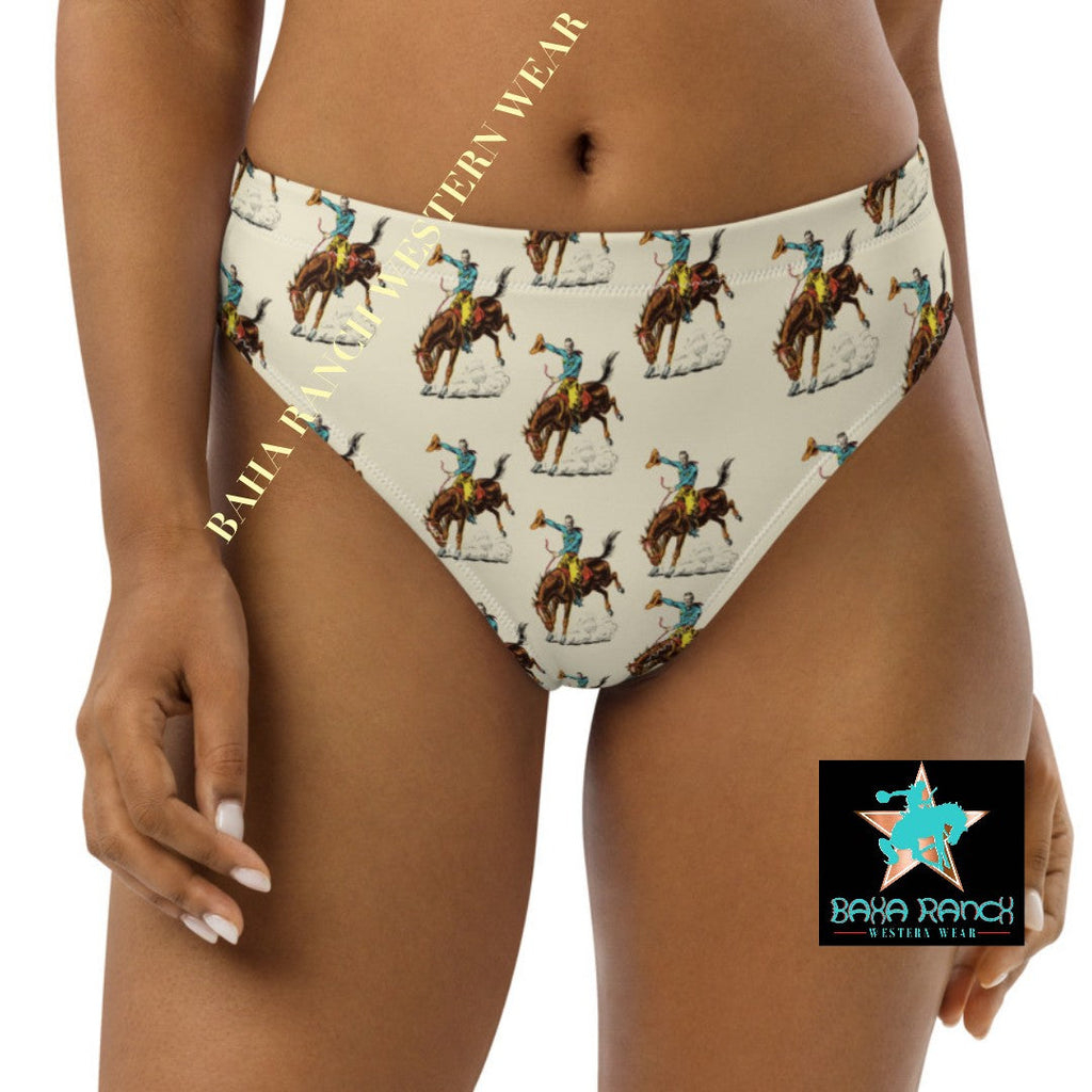 Baha Ranch Yeehaw Vintage Rodeo Cowboy Bikini Bottom