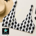 Baha Ranch Yeehaw White Aztec Bikini Top