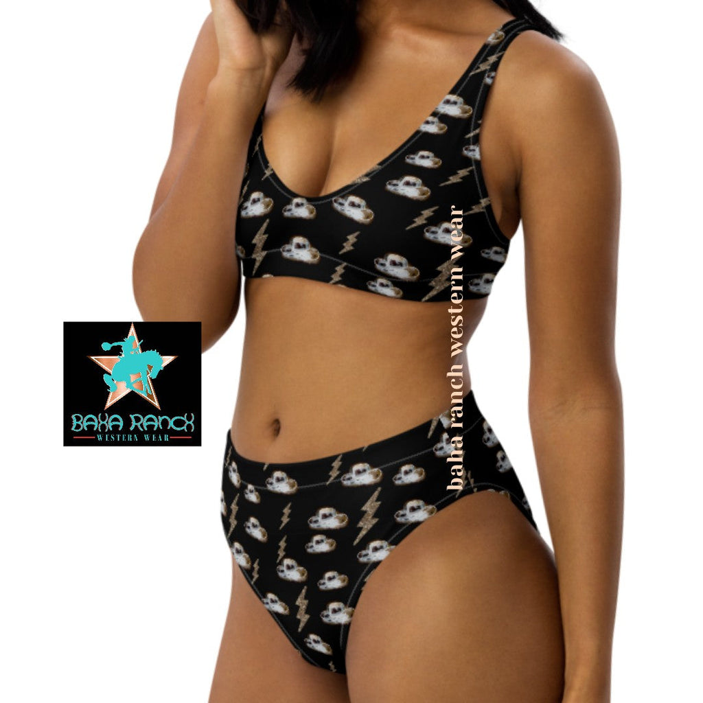 Baha Ranch Yeehaw Disco Cowgirl Bikini