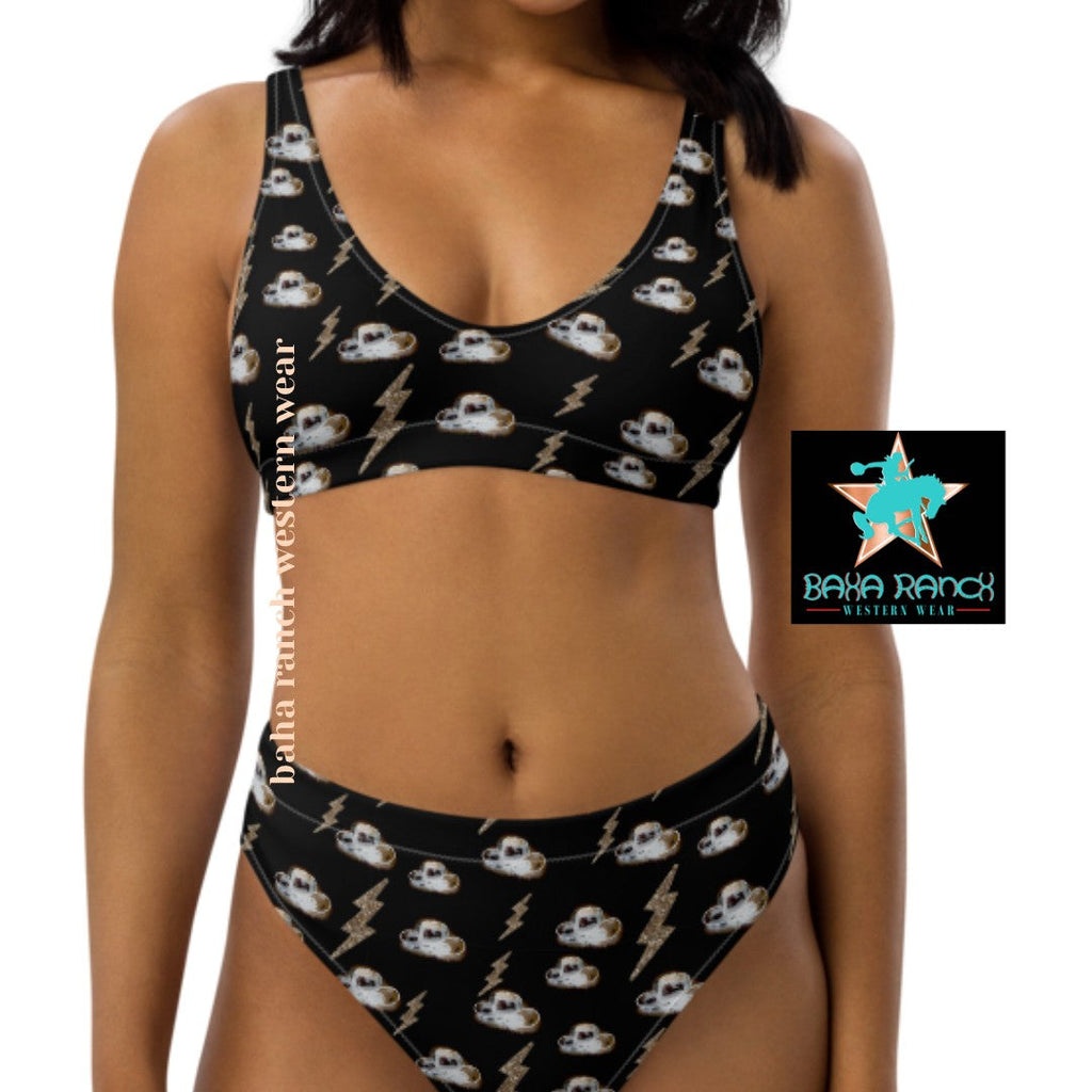 Baha Ranch Yeehaw Disco Cowgirl Bikini