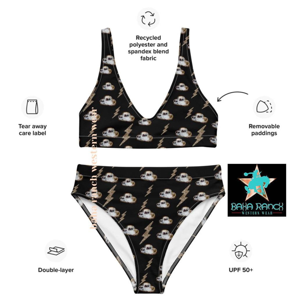 Baha Ranch Yeehaw Disco Cowgirl Bikini