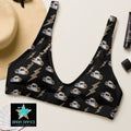 Baha Ranch Yeehaw Disco Cowgirl Bikini Top