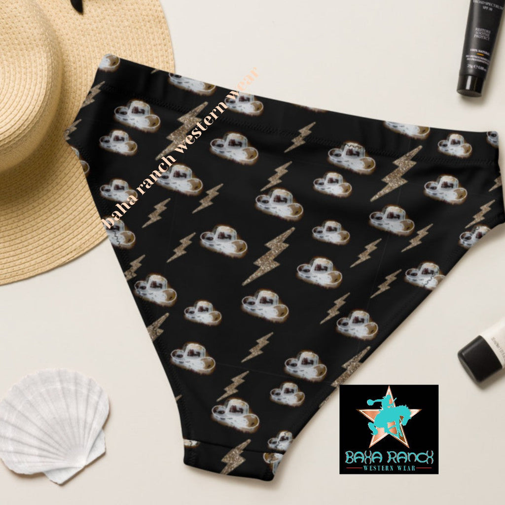 Baha Ranch Yeehaw Disco Cowgirl Bikini Bottom