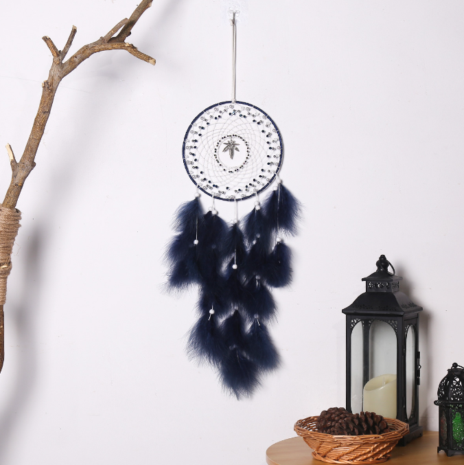 Forest series dream catcher pendant Maple leaf home decoration pendant Dream catcher wholesale Black Forest Dream catcher