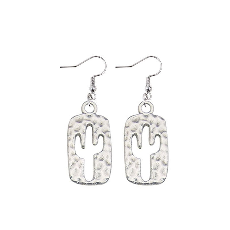 Western Cowboy Earrings, Cow Head Pistol Boots, Horse Hooves, Vintage Alloy Earrings, Ethnic Style