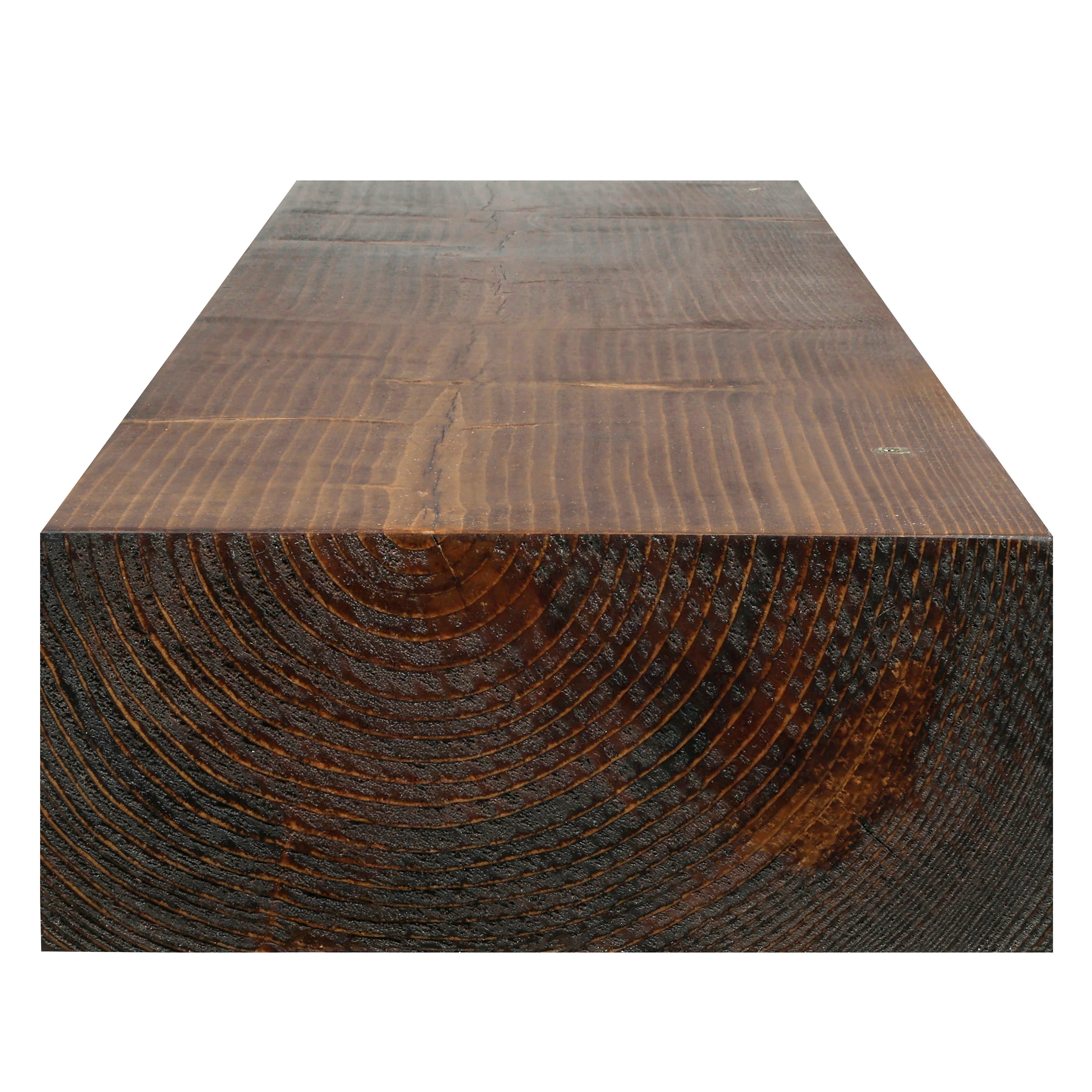 Smooth Solid Floating Timber Fireplace Mantel Shelf