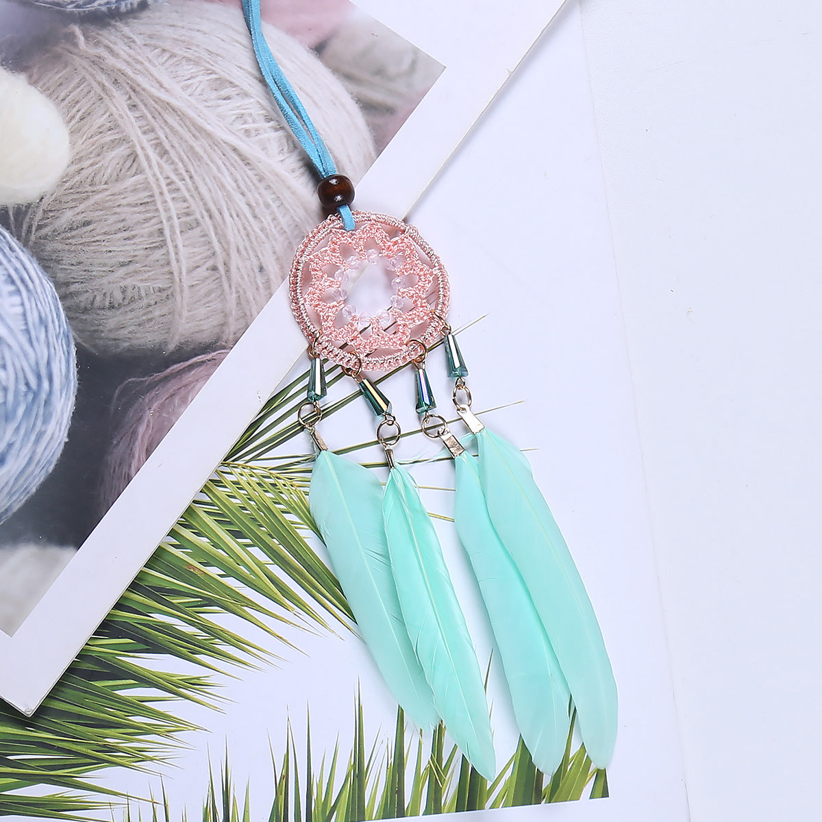 Sweet Style Dream Catcher Car Pendant Dream Catcher Car Pendant Gift Unisex Pendantnt
