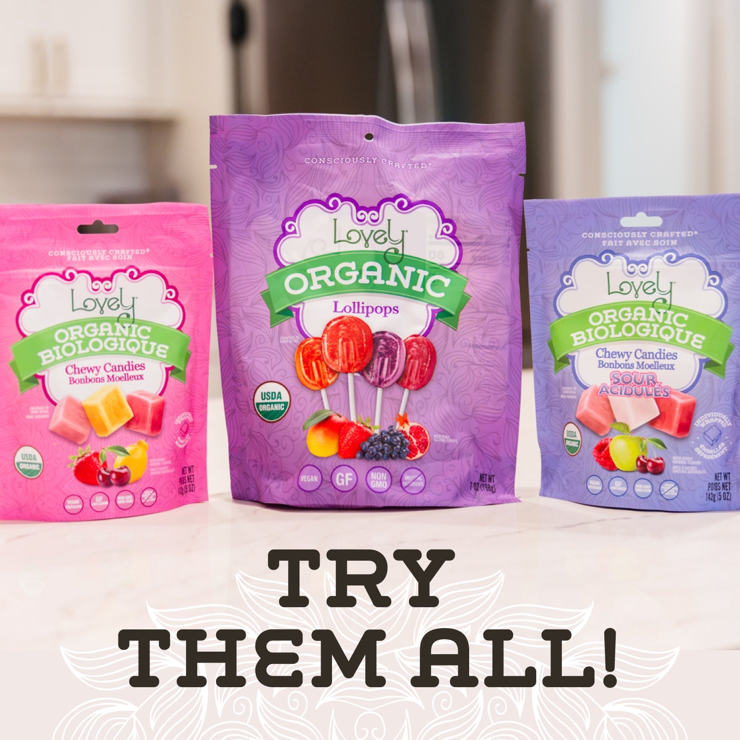 Organic Chewy Candies